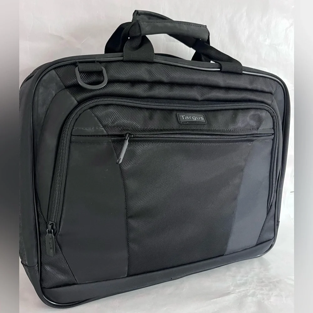 Targus Black and Gray Laptop Bag Executive Briefcase